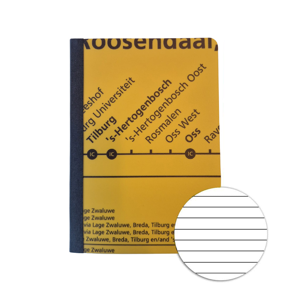 Spoorblok A5 Notitieboek (lijn)