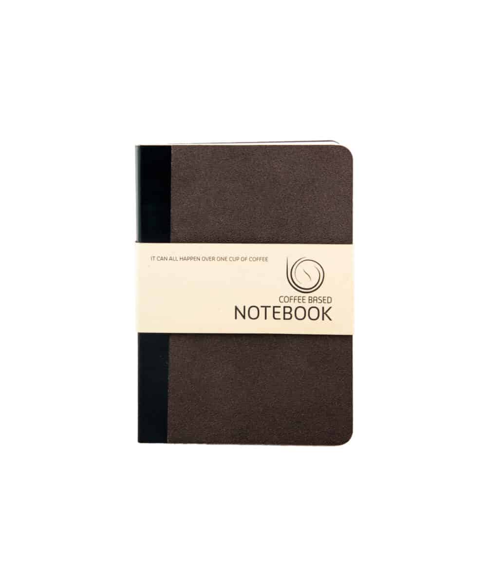 Coffee Based Notebook van koffiedik - A6 (14 x 10 cm)