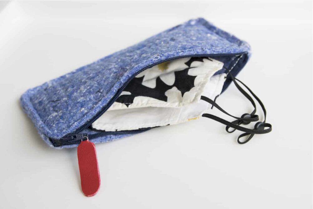 Vilt Etui van treinstoelbekleding - Afbeelding 5
